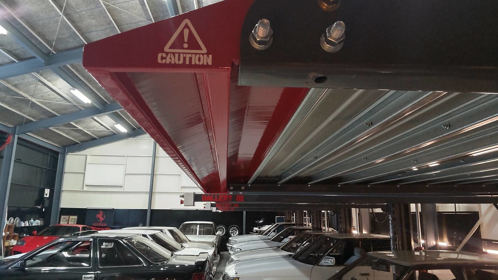 2柱駐車場リフト